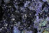 Alluring, Vivid Blue Azurite Crystals on Malachite - China #351383-1